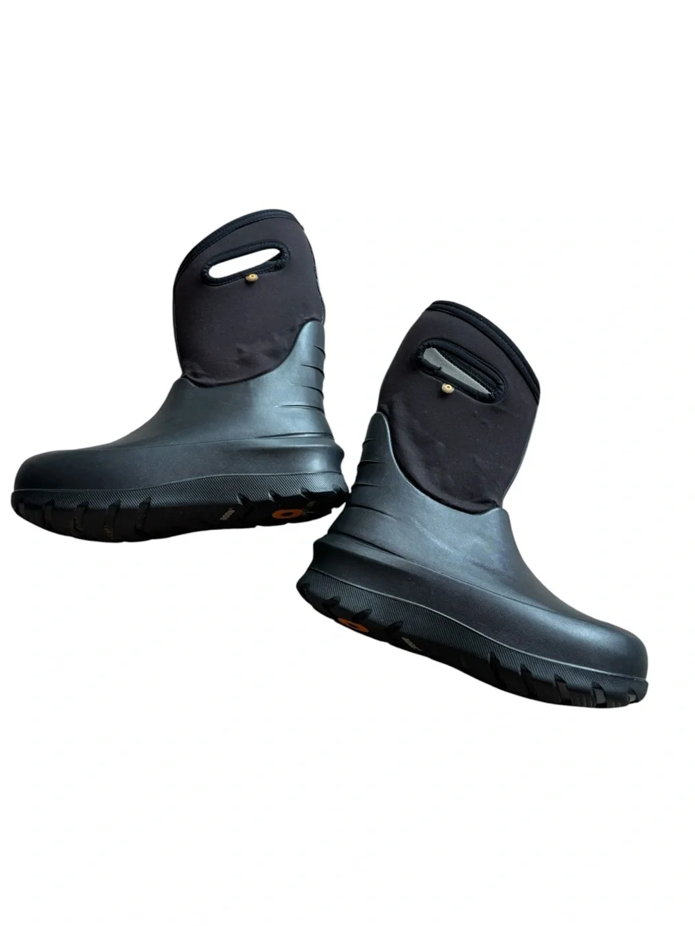 BOGS Kids Black Neo-Classic Waterproof Boots 5 winter insulated pull on